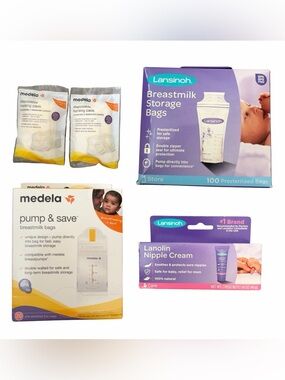 Lansinoh /Medela Breastmilk Storage Bags Bundle